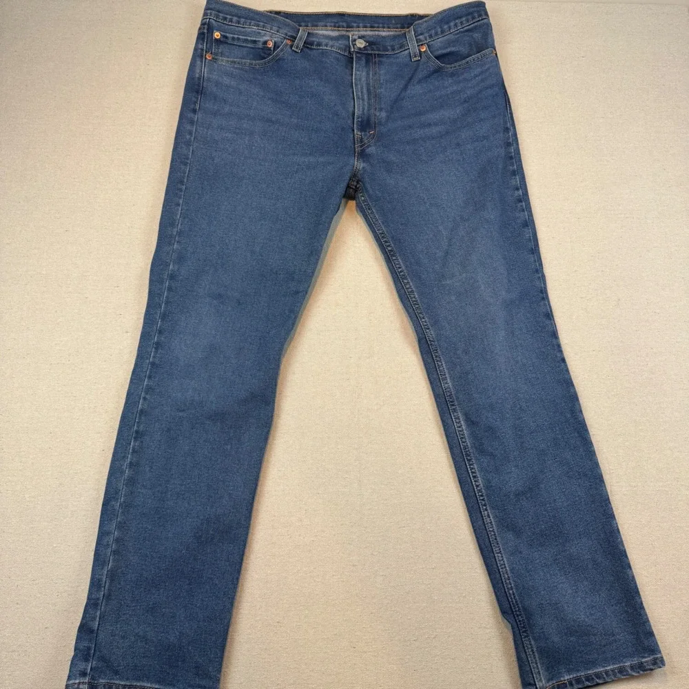 Levi's 38x32 511 Slim Fit Jeans Mens Blue Denim Pants 511-0782